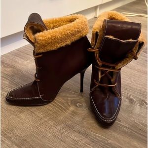 Manolo Blahnik heeled booties